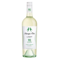 Menage a Trois Pinot Grigio White Wine - 750ml Bottle
