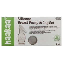 Haakaa (Generation 2) Silicone Breast Pump with Cap