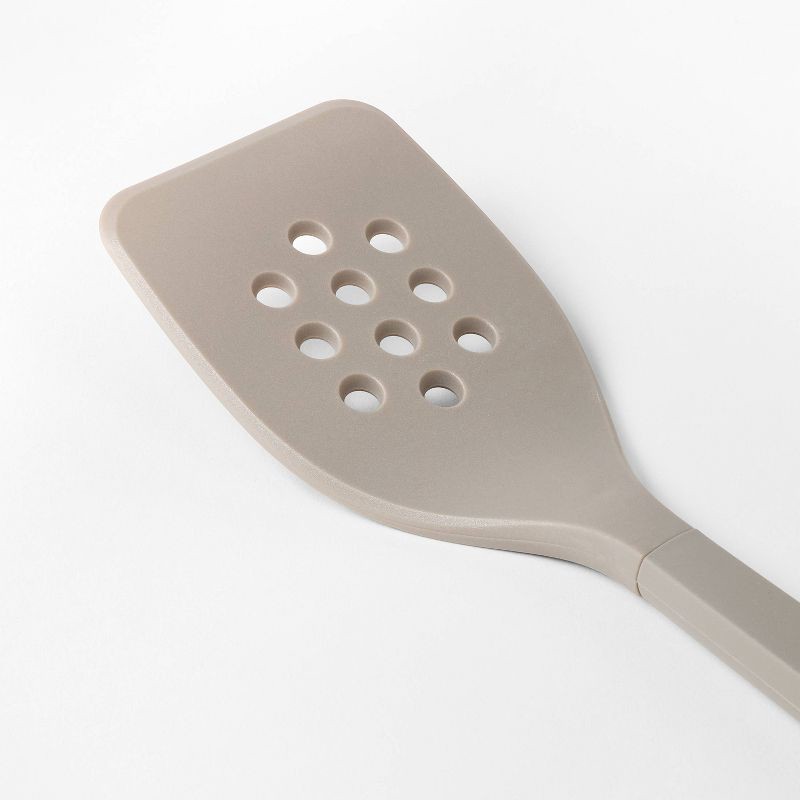 slide 3 of 4, Soft Grip Nylon Slotted Turner Slate Gray - Figmint™, 1 ct