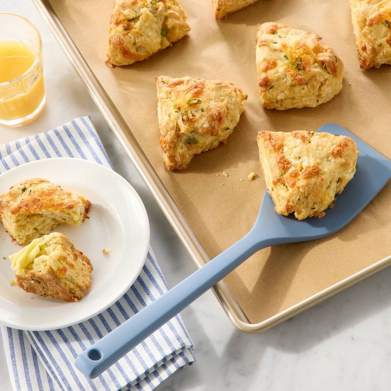 slide 2 of 4, Silicone Turner Blue - Figmint™, 1 ct