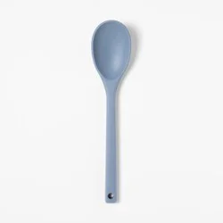 Silicone Solid Spoon Blue - Figmint™