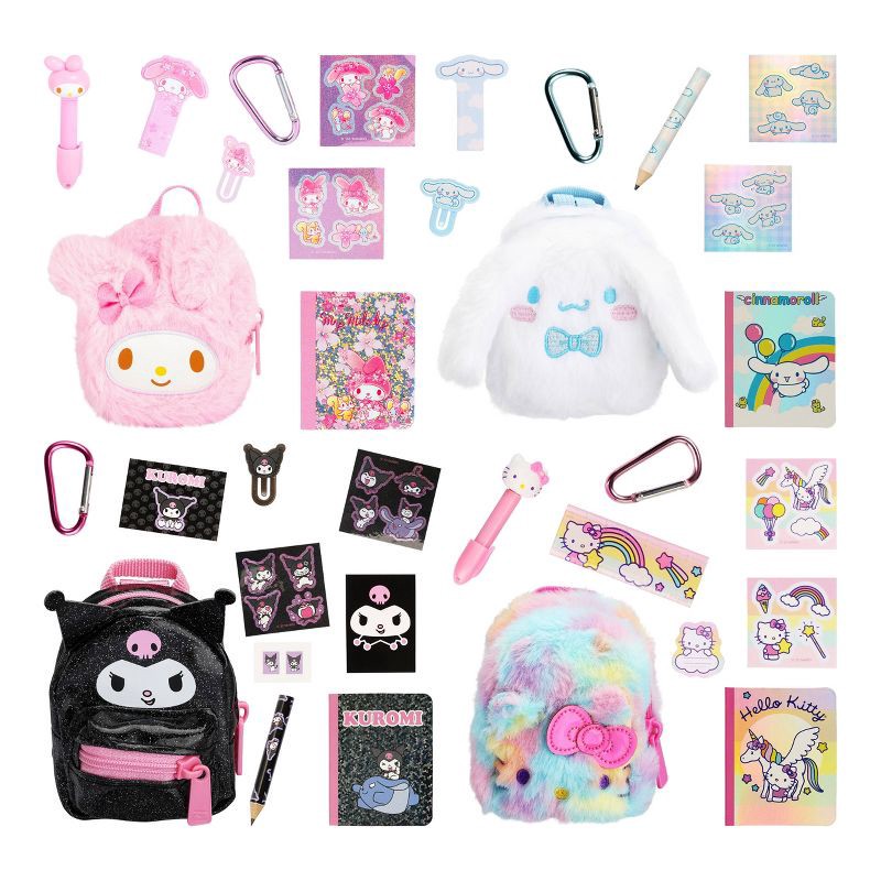 slide 3 of 13, Real Littles Hello Kitty and Friends Backpack, 1 ct