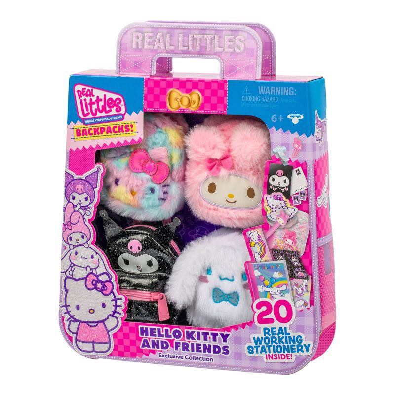slide 5 of 13, Real Littles Hello Kitty and Friends Backpack, 1 ct