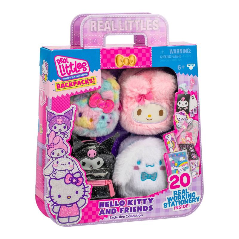 slide 10 of 13, Real Littles Hello Kitty and Friends Backpack, 1 ct
