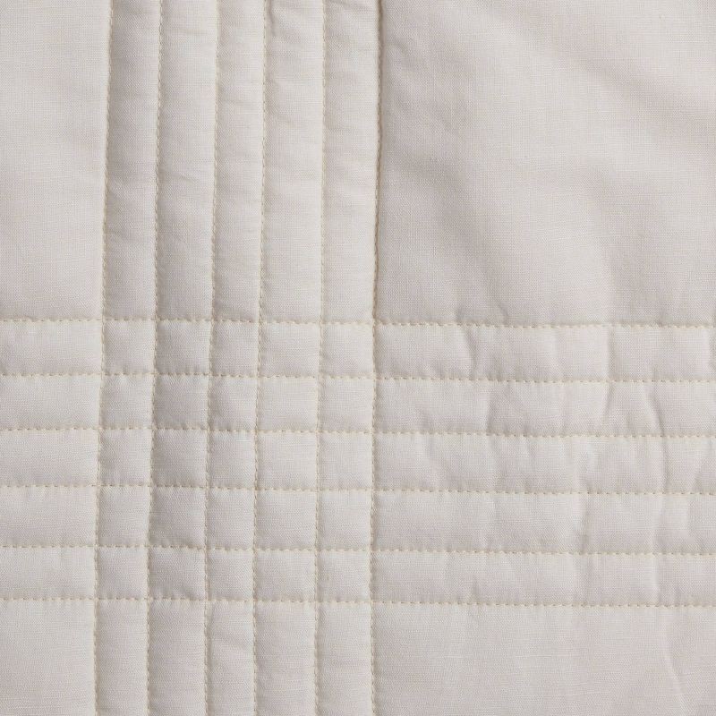 slide 2 of 6, Full/Queen Relaxed Linen Quilt Parchment - Parachute for Target, 1 ct