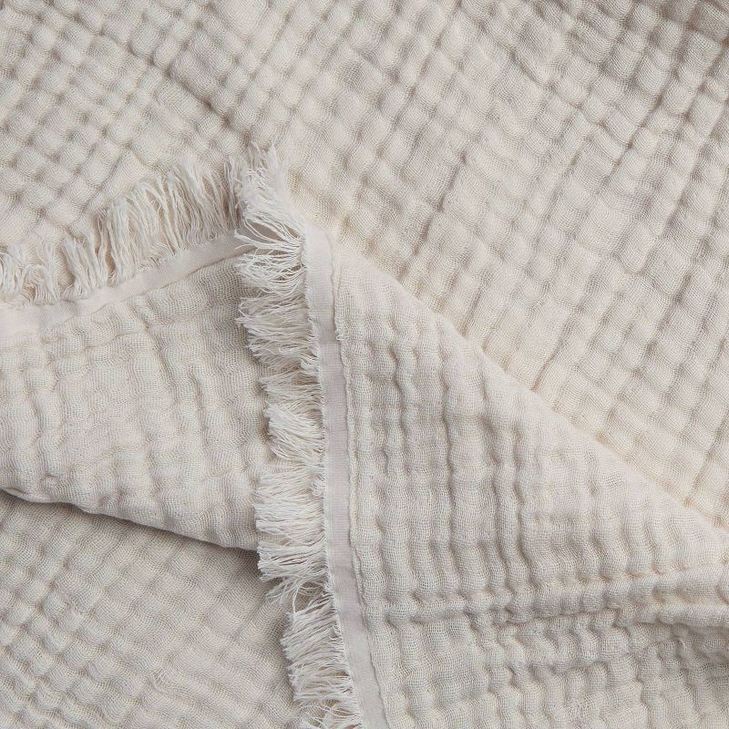 slide 5 of 5, Cotton Napping Throw Parchment - Parachute for Target, 1 ct