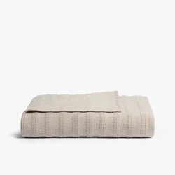 Desert Stripe Bed Blanket Queen/King Natural - Parachute for Target
