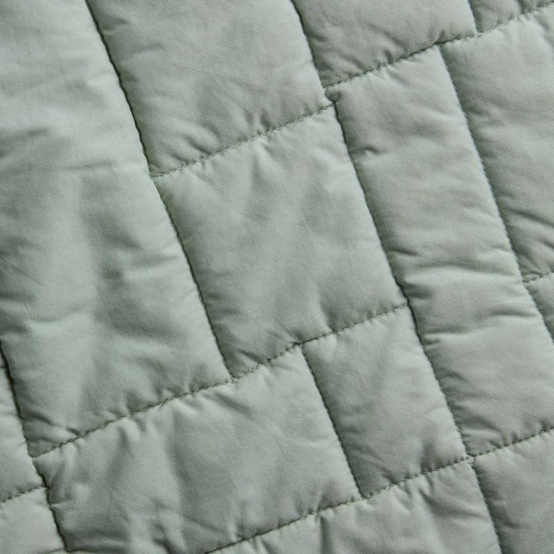 slide 2 of 4, Full/Queen Cozy Block Quilt Jade - Parachute for Target, 1 ct