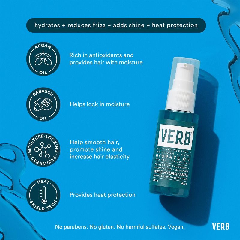 slide 7 of 11, VERB Hydrating Oil - 2 fl oz - Ulta Beauty, 2 fl oz