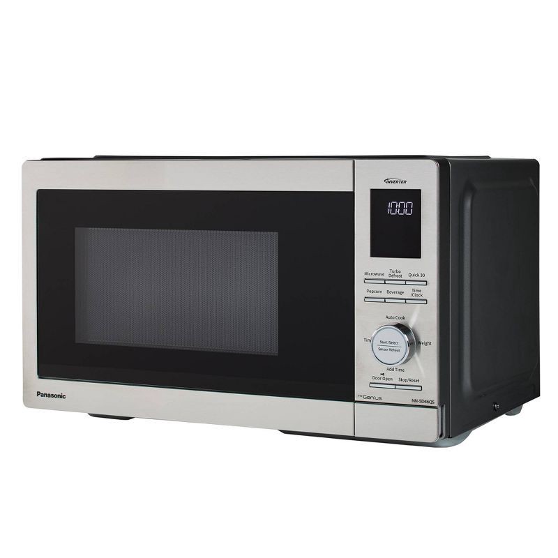slide 2 of 13, Panasonic 0.9 cu ft Premium Inverter Microwave, 1 ct