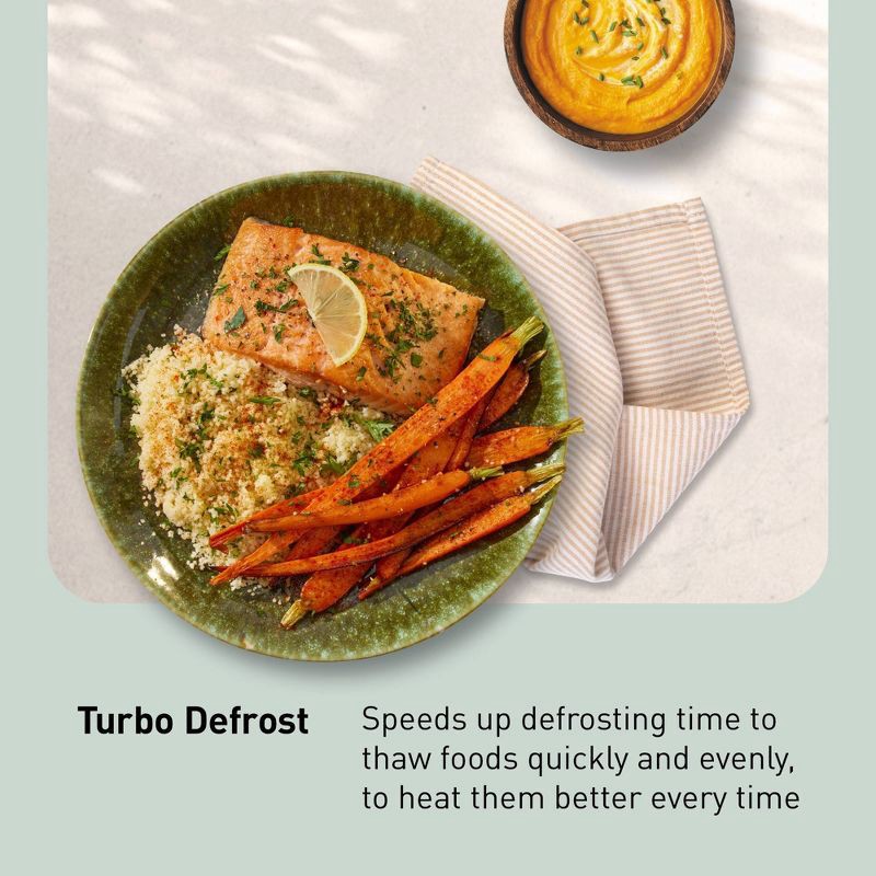 slide 10 of 13, Panasonic 0.9 cu ft Premium Inverter Microwave, 1 ct