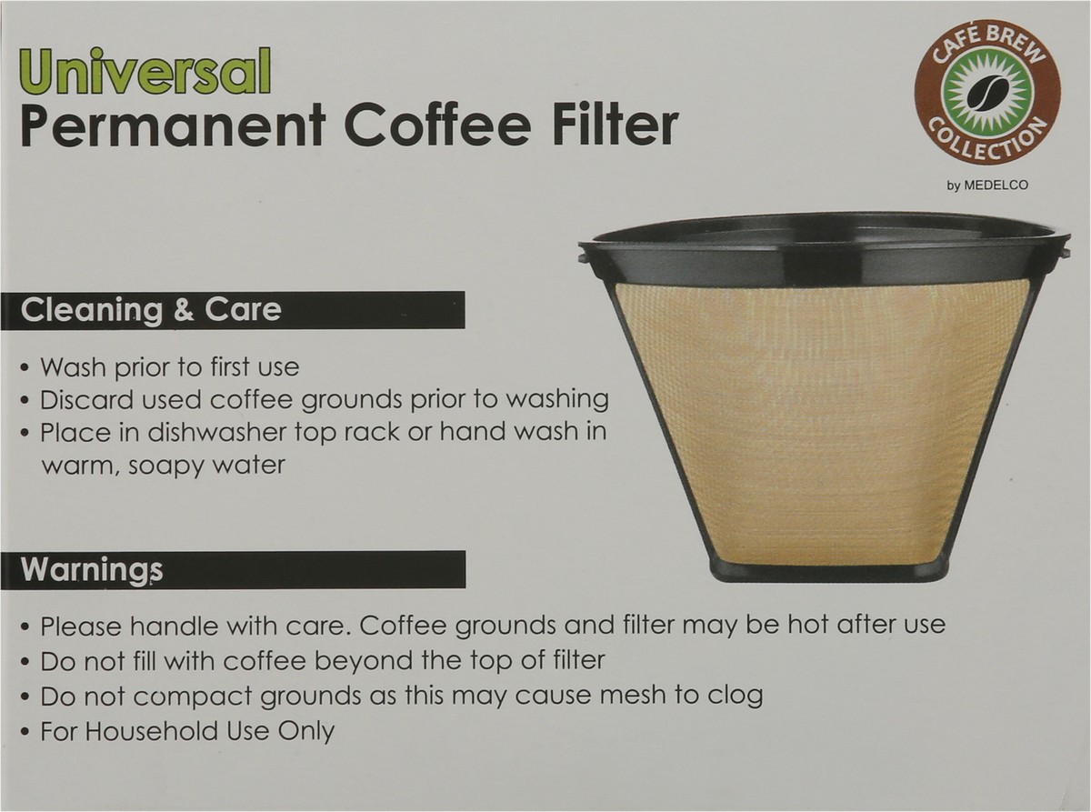 slide 4 of 11, Universal Cafe Brew Collection Permanent No. 4 Coffee Filter 1 ea, 1 ct