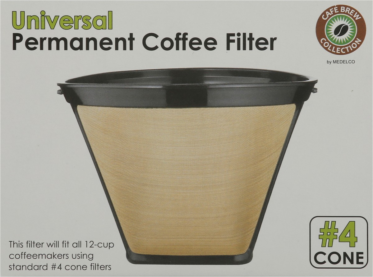 slide 5 of 11, Universal Cafe Brew Collection Permanent No. 4 Coffee Filter 1 ea, 1 ct