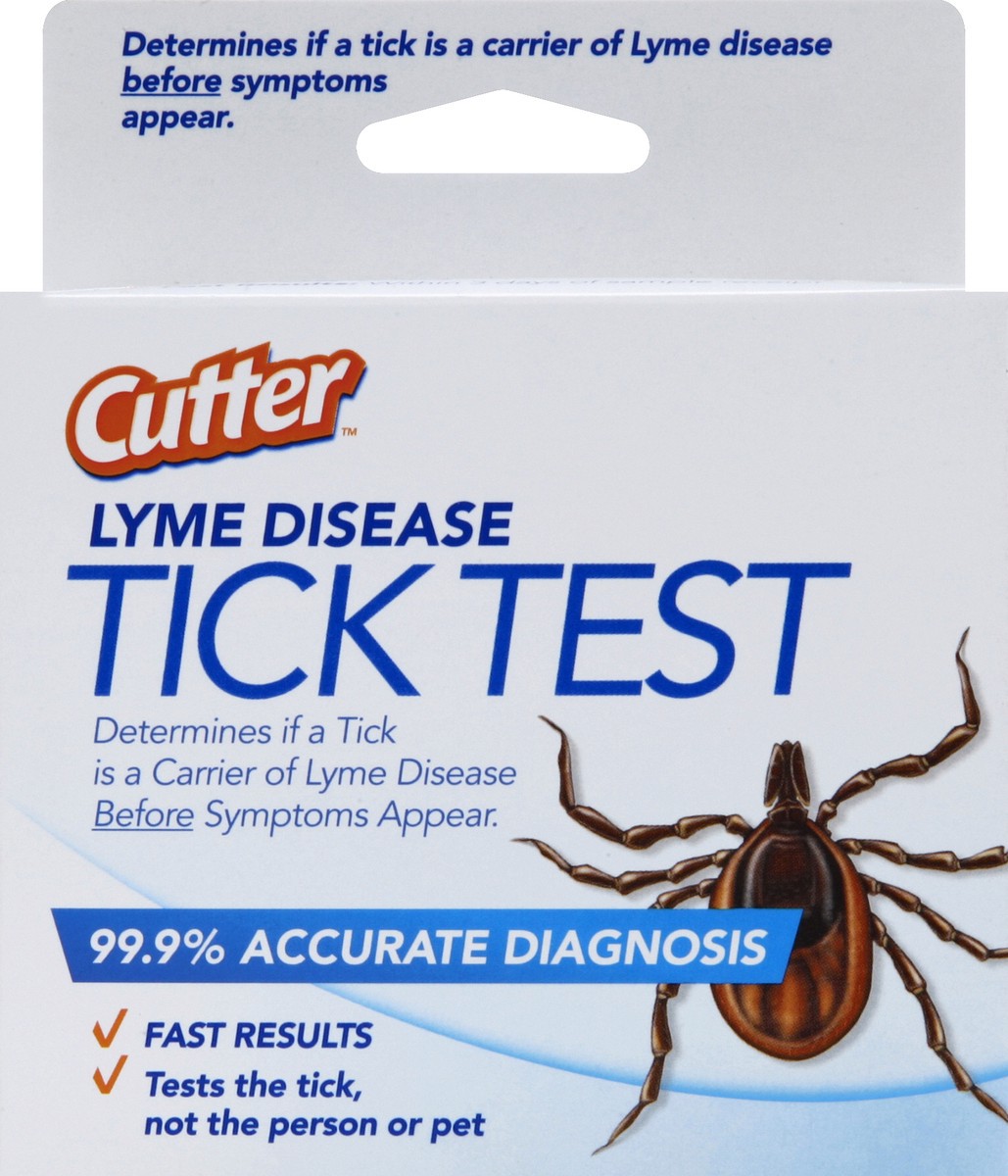 slide 1 of 5, Cutter Tick Test 1 ea, 1 ct