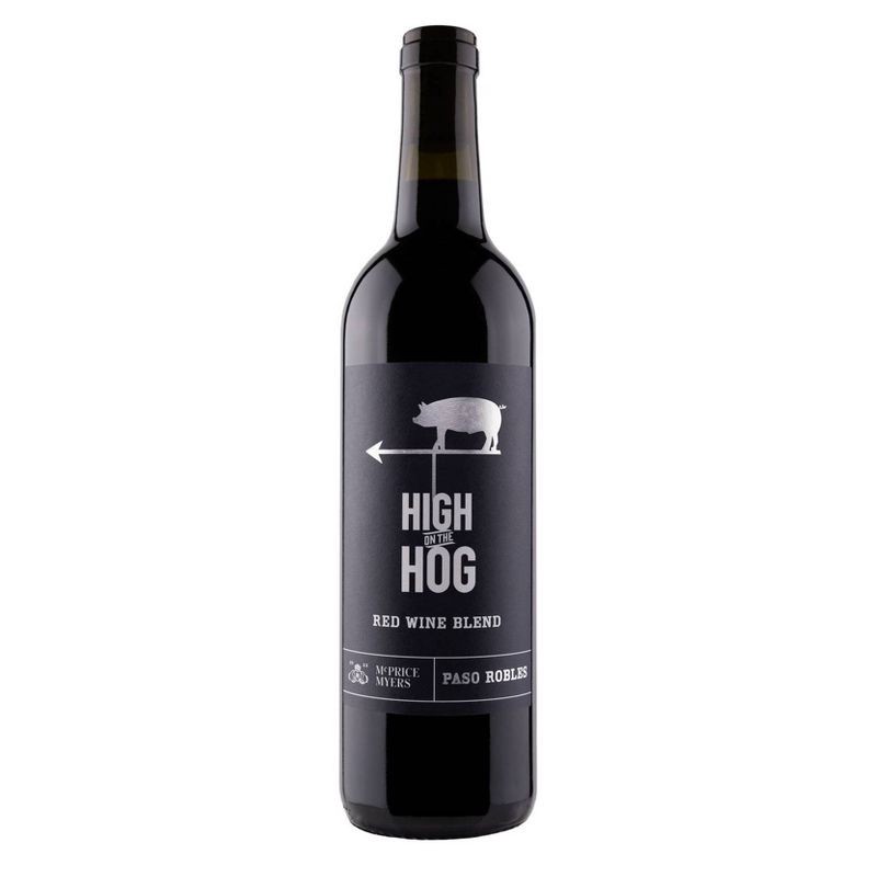 slide 2 of 3, Hardworking Wines High on the Hog Red Wine Blend - 750ml Bottle, 750 ml