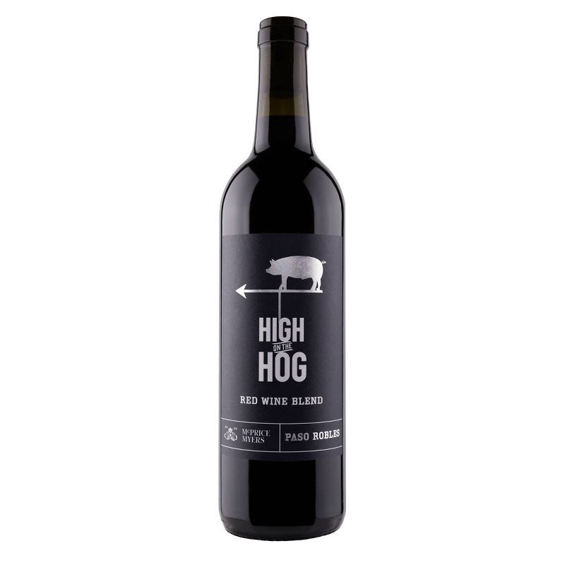 slide 1 of 3, Hardworking Wines High on the Hog Red Wine Blend - 750ml Bottle, 750 ml