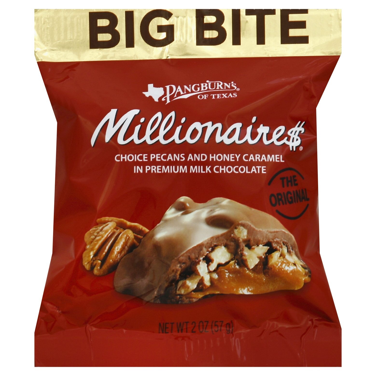 slide 1 of 5, Pangburn's Millionaires Big Bite Bar, 2 oz