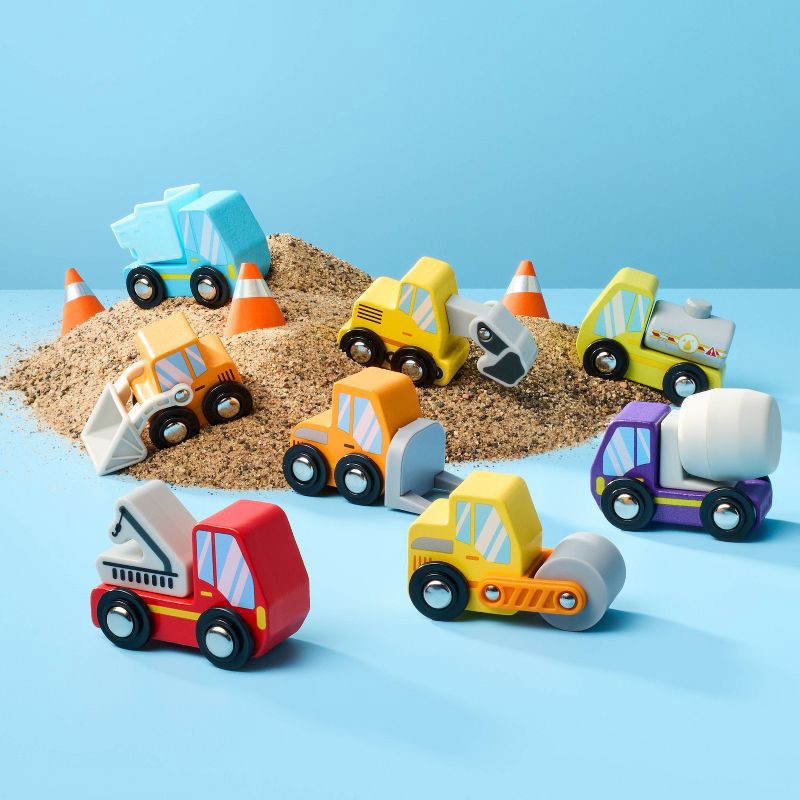 slide 2 of 4, Construction Car Set - Gigglescape™, 1 ct