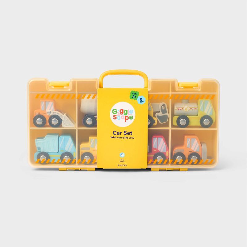 slide 3 of 4, Construction Car Set - Gigglescape™, 1 ct