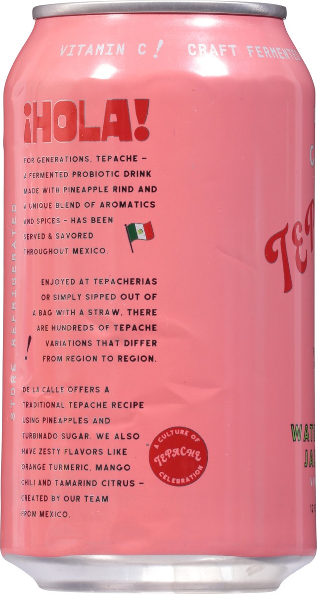 slide 5 of 9, De La Calle! Watermelon Jalapeno Fermented Beverage - 12 fl oz, 12 fl oz