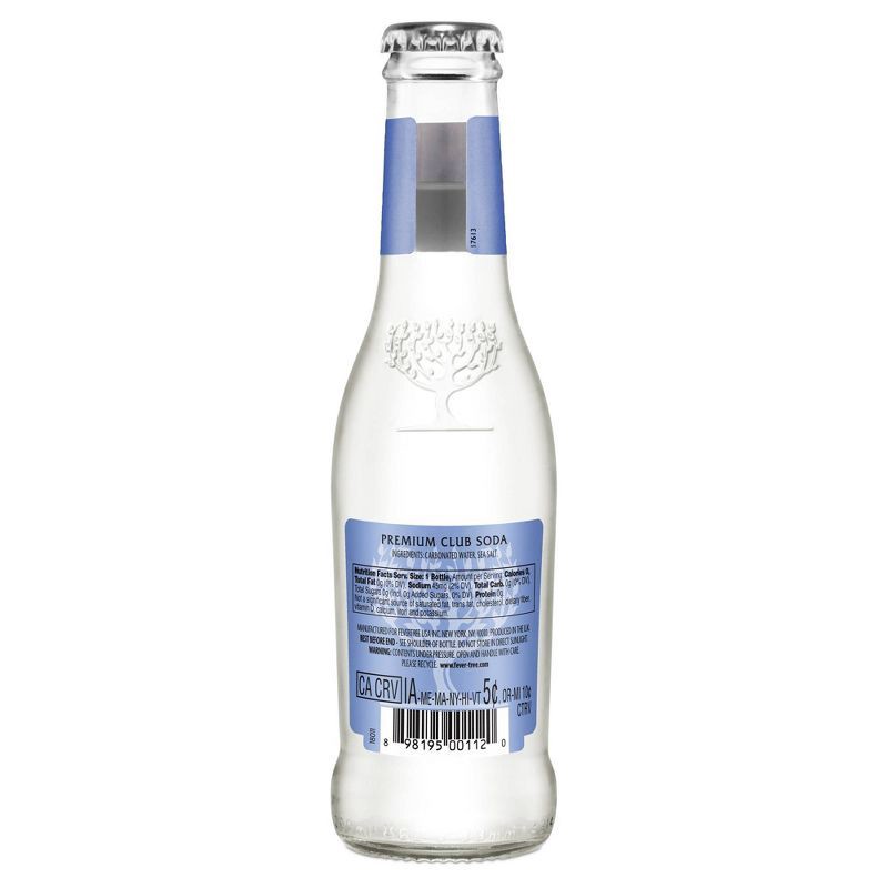 slide 2 of 5, Fever-Tree Club Soda - 4pk/200ml Bottles, 4 ct; 200 ml