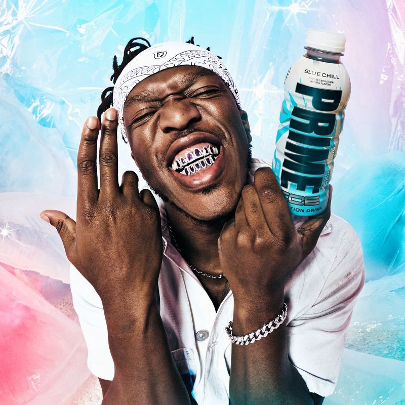 slide 7 of 8, Prime Hydration Prime Ice Hydration Blue Chill Sports Drink - 16.9 fl oz Bottle, 16.9 fl oz