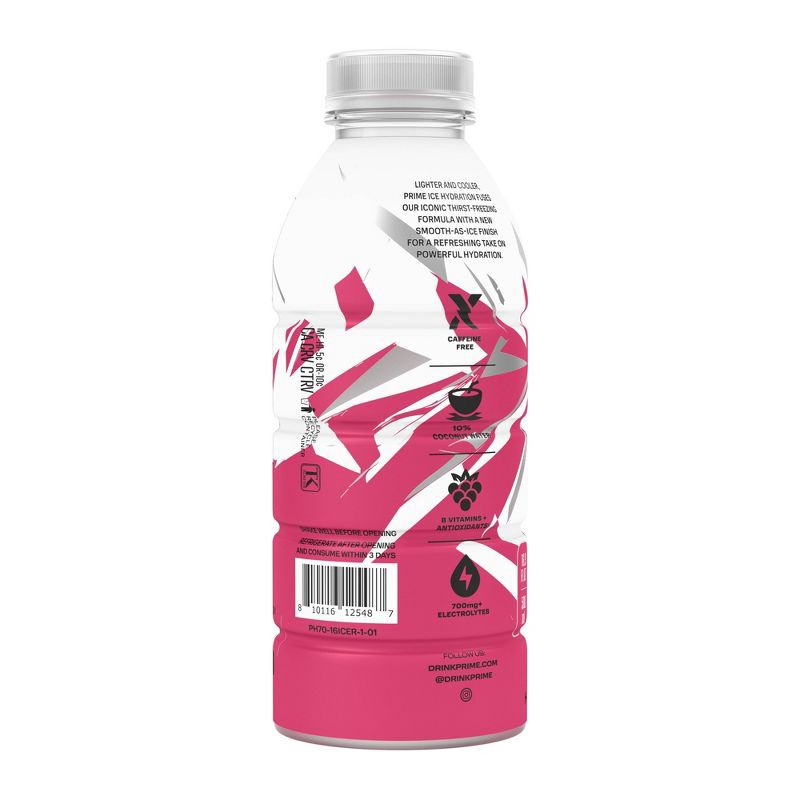 slide 2 of 10, Prime Hydration Prime Ice Hydration Red Chill Sports Drink - 16.9 fl oz Bottle, 16.9 fl oz