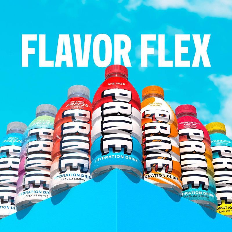 slide 12 of 12, Prime Hydration Variety Pack Mixed Flavors Sports Drink - 15pk/12 fl oz Bottles, 15 ct; 12 fl oz
