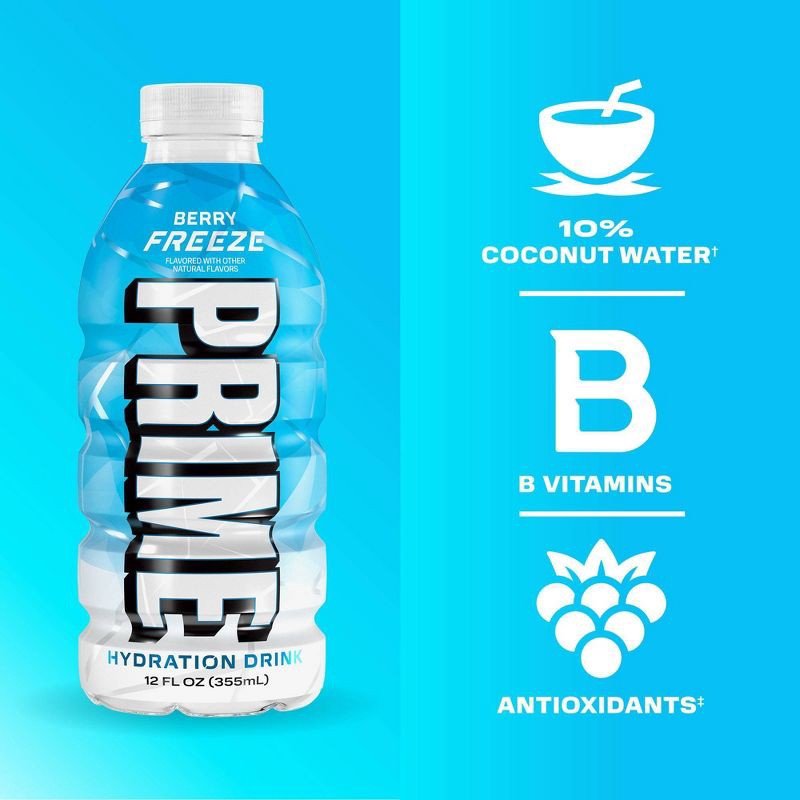 slide 7 of 12, Prime Hydration Variety Pack Mixed Flavors Sports Drink - 15pk/12 fl oz Bottles, 15 ct; 12 fl oz