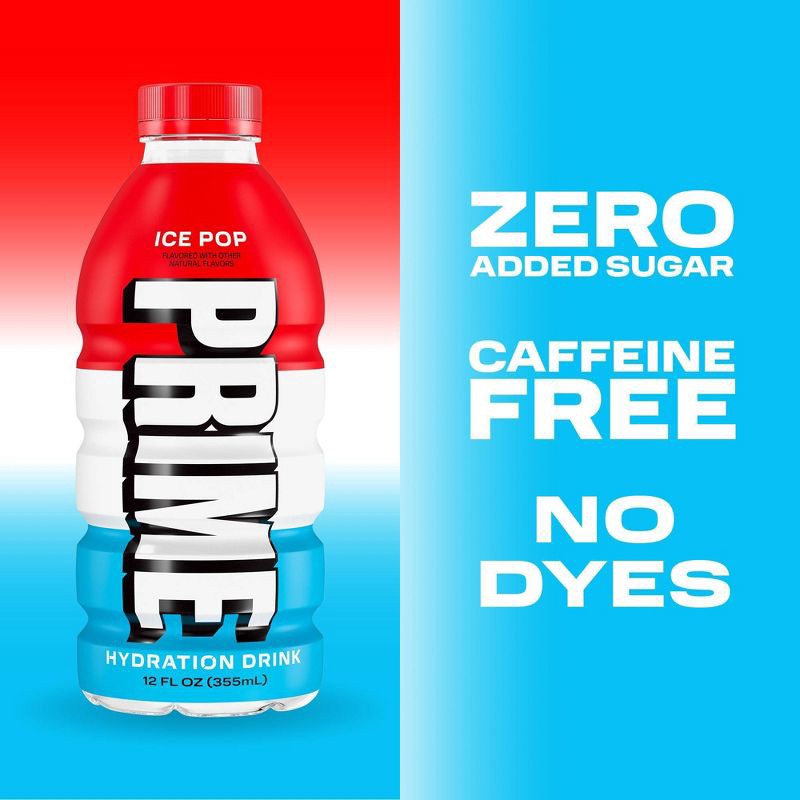 slide 8 of 12, Prime Hydration Variety Pack Mixed Flavors Sports Drink - 15pk/12 fl oz Bottles, 15 ct; 12 fl oz