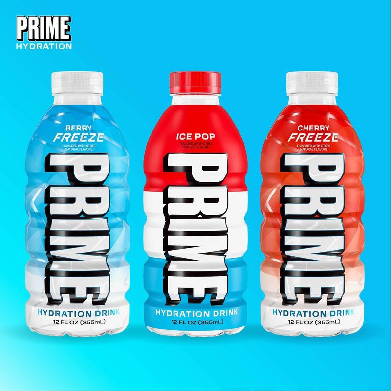 slide 9 of 12, Prime Hydration Variety Pack Mixed Flavors Sports Drink - 15pk/12 fl oz Bottles, 15 ct; 12 fl oz