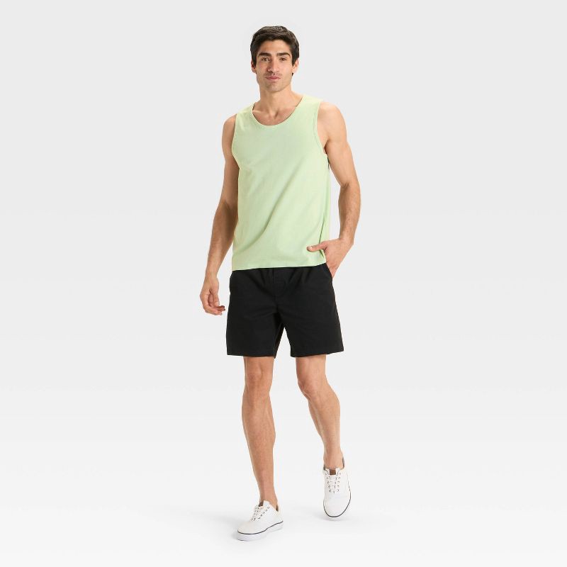 slide 3 of 3, Men's Tank Top - Goodfellow & Co™ Light Green S, 1 ct