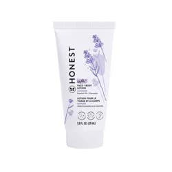 The Honest Company Calm Face + Body Lotion - Travel Size - Lavender- 1 fl oz