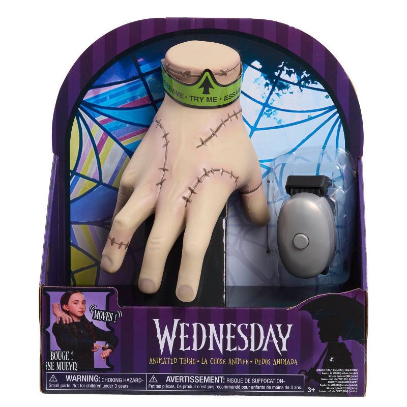 slide 10 of 11, Wednesday Series Poseable Thing: Plush Doll for Creative Thinking, 1 ct