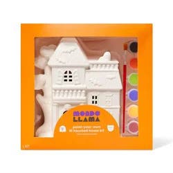 Halloween Craft Lit Ceramic Haunted House Painting Kit - Mondo Llama™