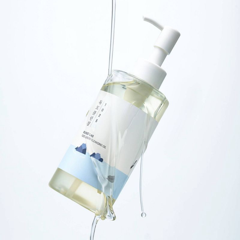 slide 2 of 9, Round Lab 1025 Dokdo Cleansing Oil Korean Skincare for Deep Pore Cleansing and Removal of Impurities with Hydration - 200ml, 200 ml