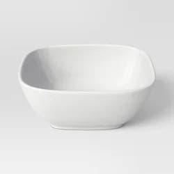 18.5 fl oz New Porcelain Square Cereal Bowl White - Threshold™