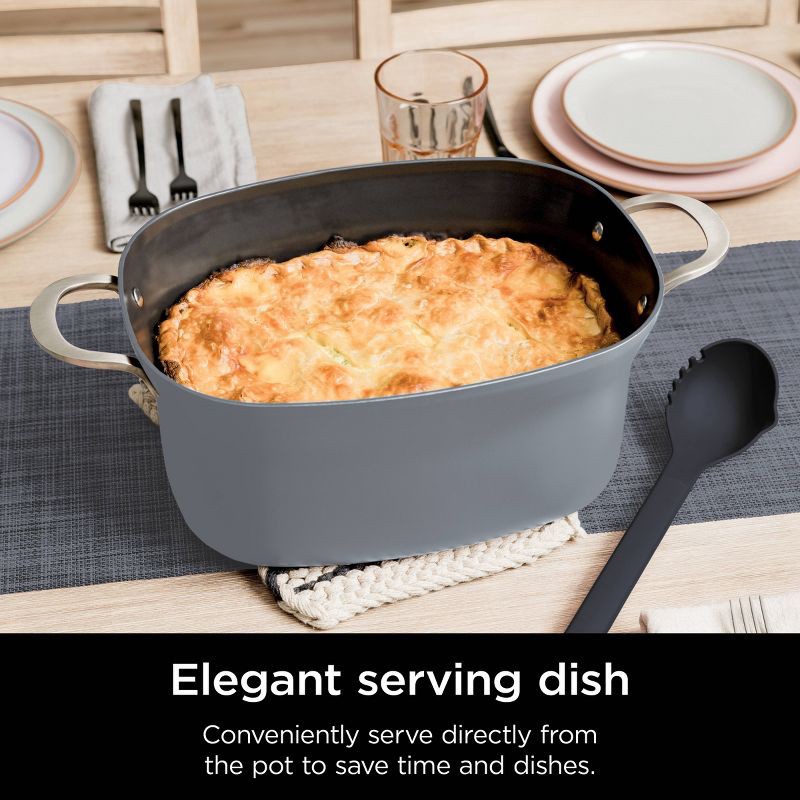 slide 4 of 12, Ninja PossibleCooker PRO 8.5qt Multi-Cooker with 4-in-1 Slow Cooker, Sear, Sous Vide, Oven Safe Pot to 500°F Stone MC1000SP, 8.5 qt