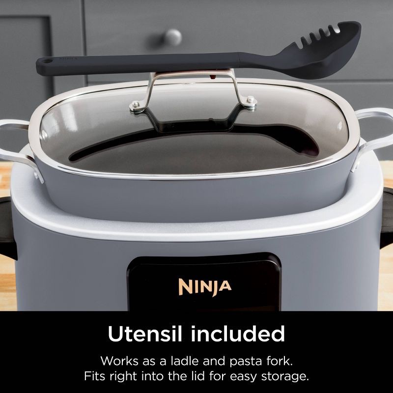 slide 5 of 12, Ninja PossibleCooker PRO 8.5qt Multi-Cooker with 4-in-1 Slow Cooker, Sear, Sous Vide, Oven Safe Pot to 500°F Stone MC1000SP, 8.5 qt