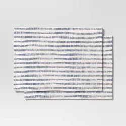 2pk Placemat Blue Striped - Threshold™
