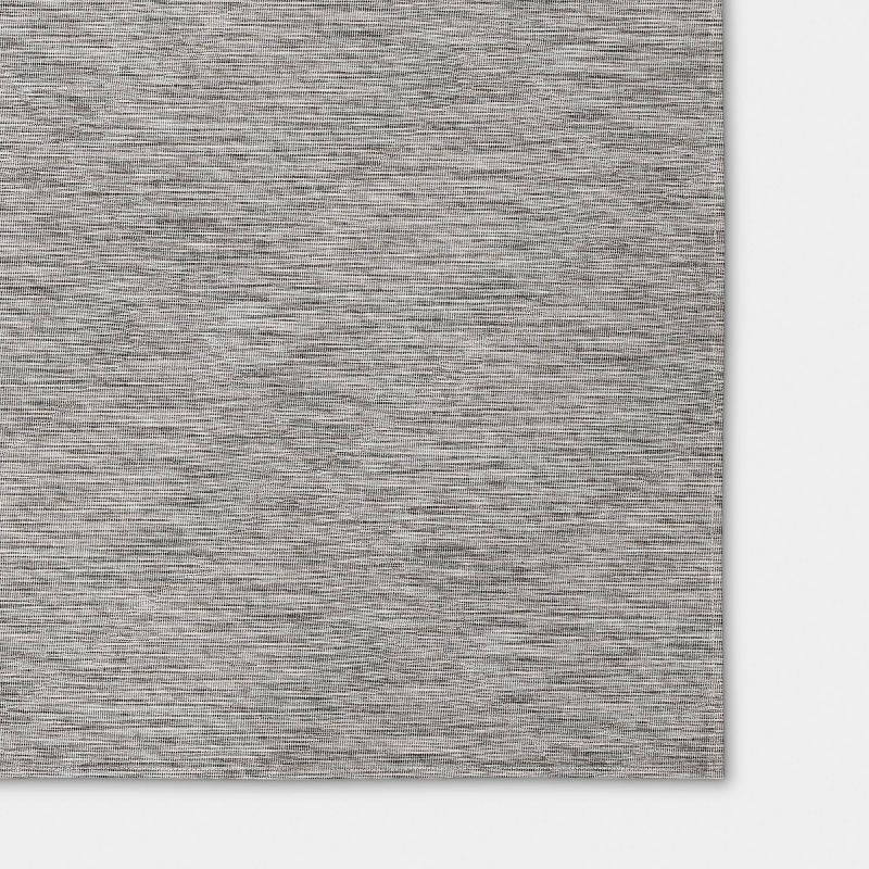 slide 3 of 3, 120"x60" Tablecloth Black/White Weave - Threshold™, 1 ct