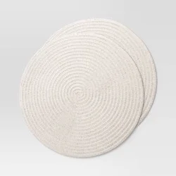 2pk Paper Charger Taupe Heathered - Threshold™