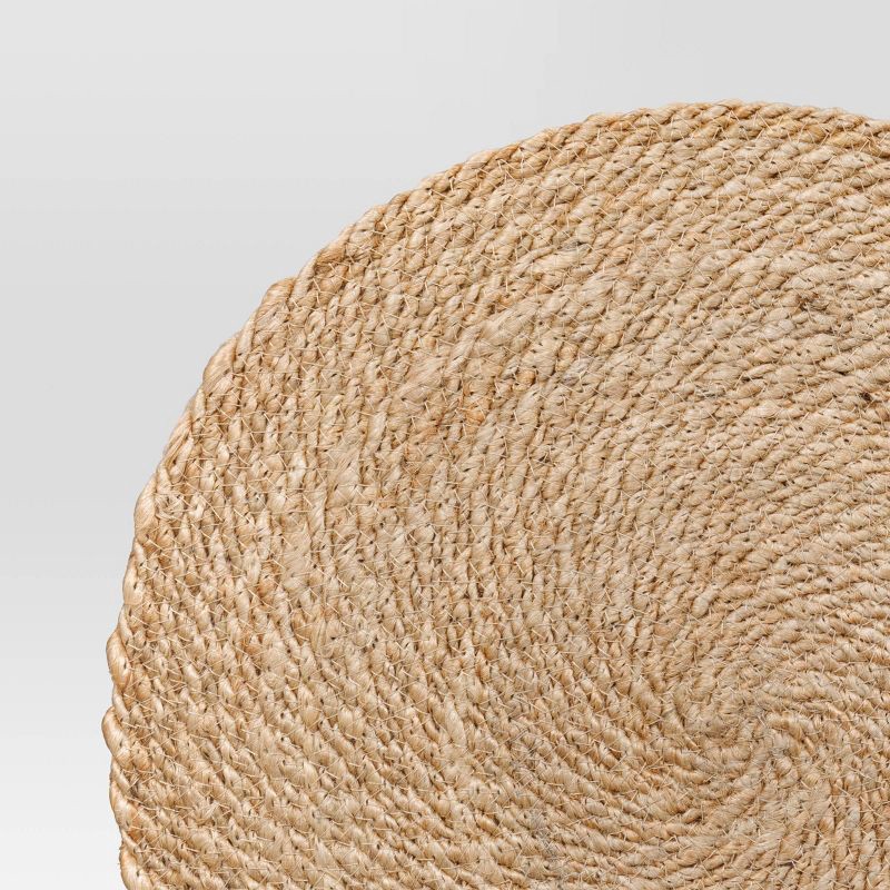 slide 4 of 4, 2pk Jute Charger -Threshold™, 2 ct