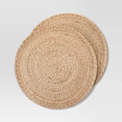 2pk Jute Charger -Threshold™