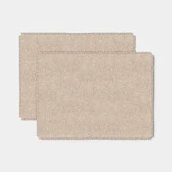 2pk Natural Woven Placemat - Threshold™
