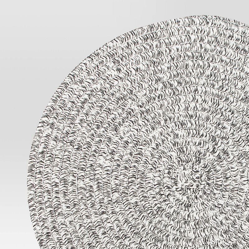 slide 4 of 4, 2pk Paper Charger Black Heathered - Threshold™, 2 ct