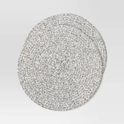 2pk Paper Charger Black Heathered - Threshold™