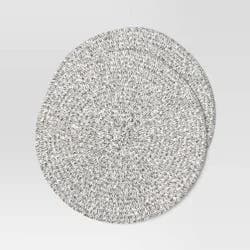 2pk Paper Charger Black Heathered - Threshold™