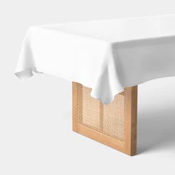 84"x60" Tablecloth White - Threshold™