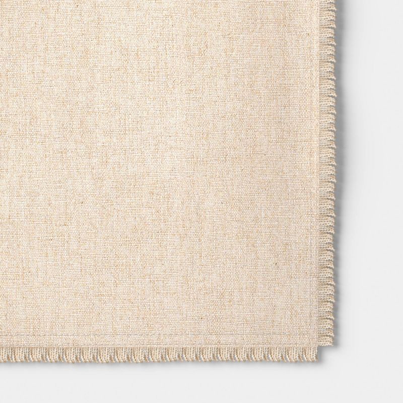 slide 3 of 3, 72"x14" Table Runner Natural Woven - Threshold™, 1 ct